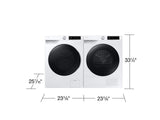 Compact Front Load Washer Wi-Fi Connectivity  Super Speed Wash  2.5 cu.ft.