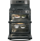 GE® 30" Free-Standing Gas Double Oven Convection Range