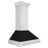 ZLINE 36 in. DuraSnow Stainless Steel Range Hood with DuraSnow Shell (8654SNX-36) [Color: Red Gloss]