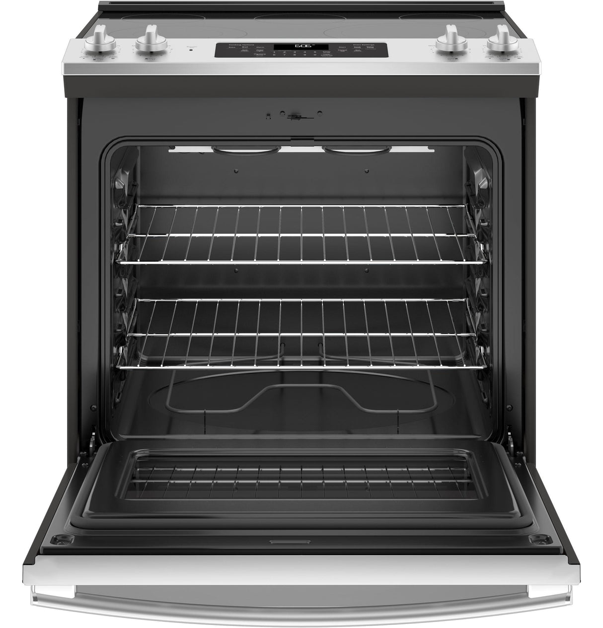GE® 30" Slide-In Electric Range