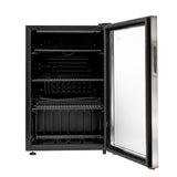 Danby 2.6 cu. ft. Free-Standing Beverage Center in Stainless Steel