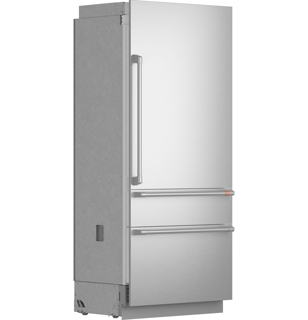 CAFE™ 36" Panel-Ready Integrated Bottom-Freezer Refrigerator - Right Swing