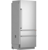 CAFE™ 36" Panel-Ready Integrated Bottom-Freezer Refrigerator - Right Swing