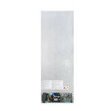 Custodia 24" Bottom Freezer, 10.3 cf., Left Swing, Ice Maker, Total No frost, White, Antique Brass handles