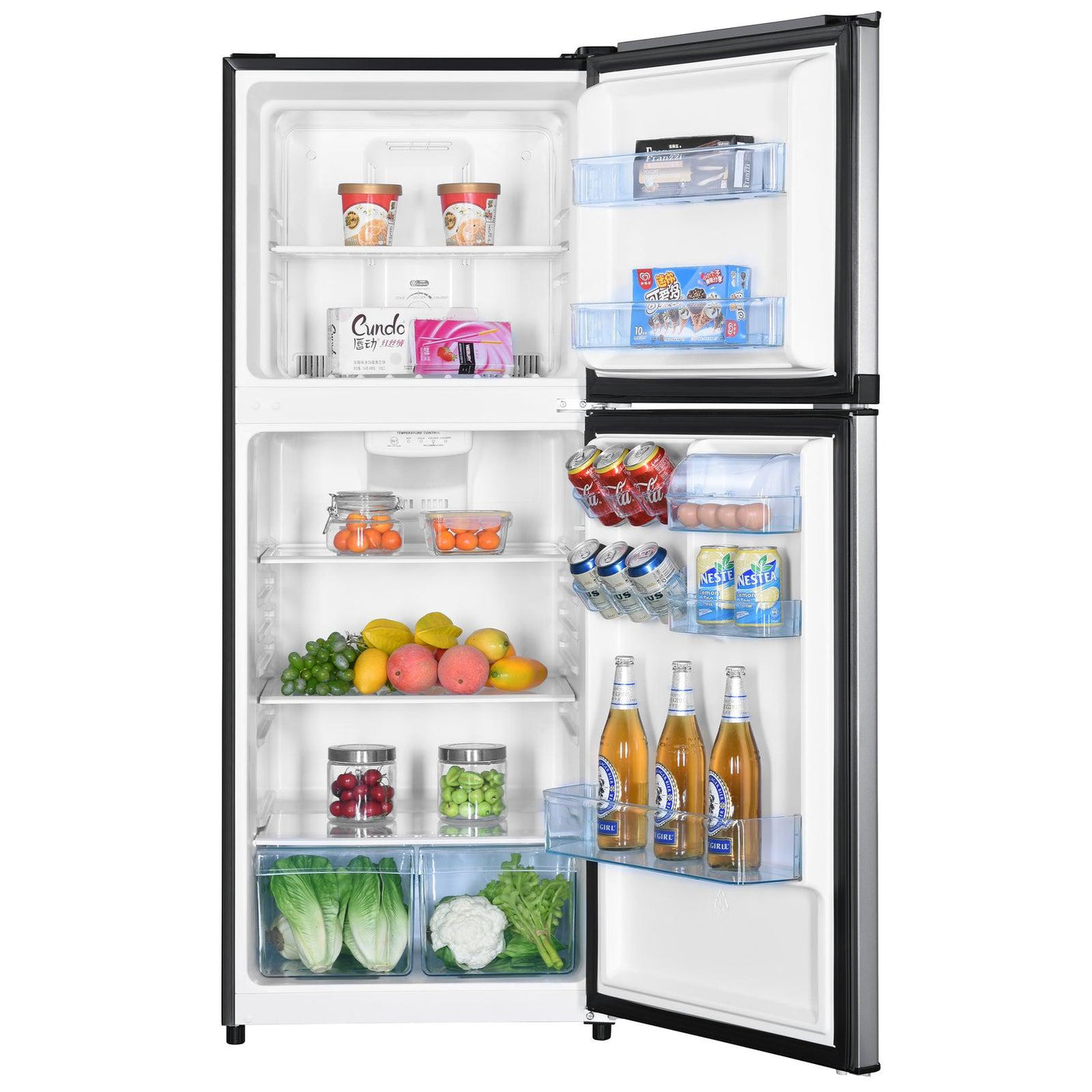 Avanti 10.0 Cu. Ft. Apartment Size Refrigerator - Stainless Steel