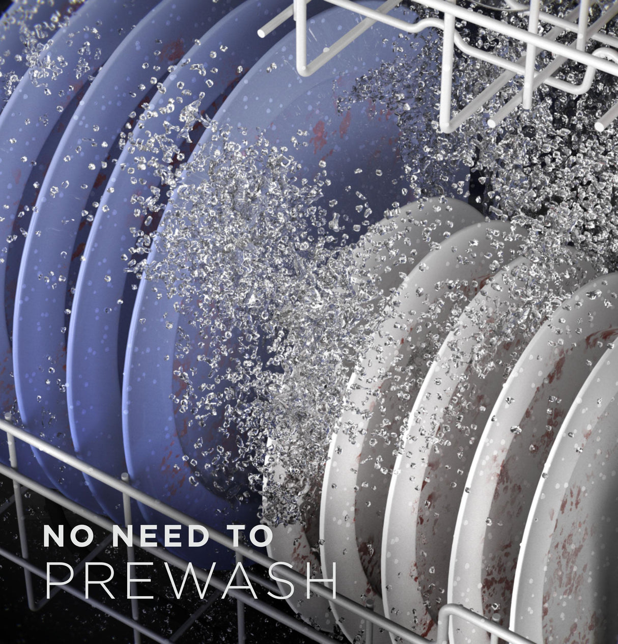 GE® ENERGY STAR® Top Control Hybrid Tub Dishwasher with Dry Boost & 52 dBA