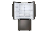 25 cu.ft. 3-Door French Door Refrigerator with NEW Hybrid Handle Design and External Ice and Water Dispenser