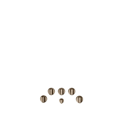 Café™ 5 Gas Cooktop Knobs - Brushed Bronze