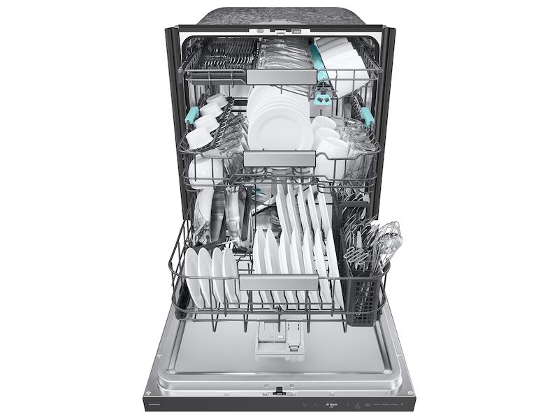 38 dBA Bespoke Smart Dishwasher with 3rd Rack Washing System in Fingerprint Resistant Stainless Steel