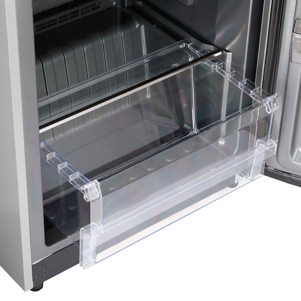 Forno Fortezza 32 Inch Right-Swing Convertible Refrigerator/Freezer with Trim Kit, Stainless Steel, Total No Frost
