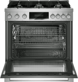 800 Series, Gas freestanding range, 36'', Stainless steel