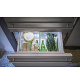 Monogram 30" Integrated Glass-Door Refrigerator for Single or Dual Installation