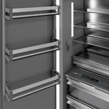 ZLINE 30 in. 16.7 cu. ft. Panel Ready Column Refrigerator with Graphite Gray Interior (RBCRV-30)