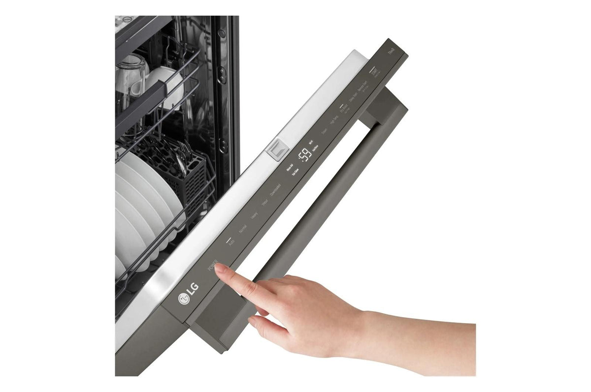 Smart FlushFit™ Top Control Dishwasher with 1-Hour Wash & Dry, QuadWash® Pro, and Dynamic Heat Dry™ w/AutoVent Dry™