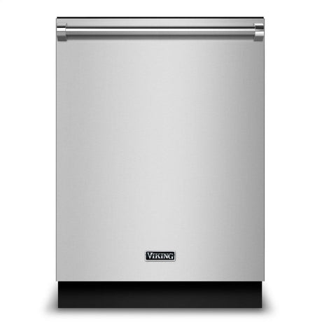 24" Dishwasher w/Installed Viking Stainless Steel Panel