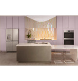 CAF(EBACK)™ ENERGY STAR® 27.4 Cu. Ft. Smart Quad-Door Refrigerator in Platinum Glass