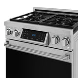 30 Inch Professional Gas Range With Tilt Panel Touch Control In Stainless Steel  Gordon Ramsay Series