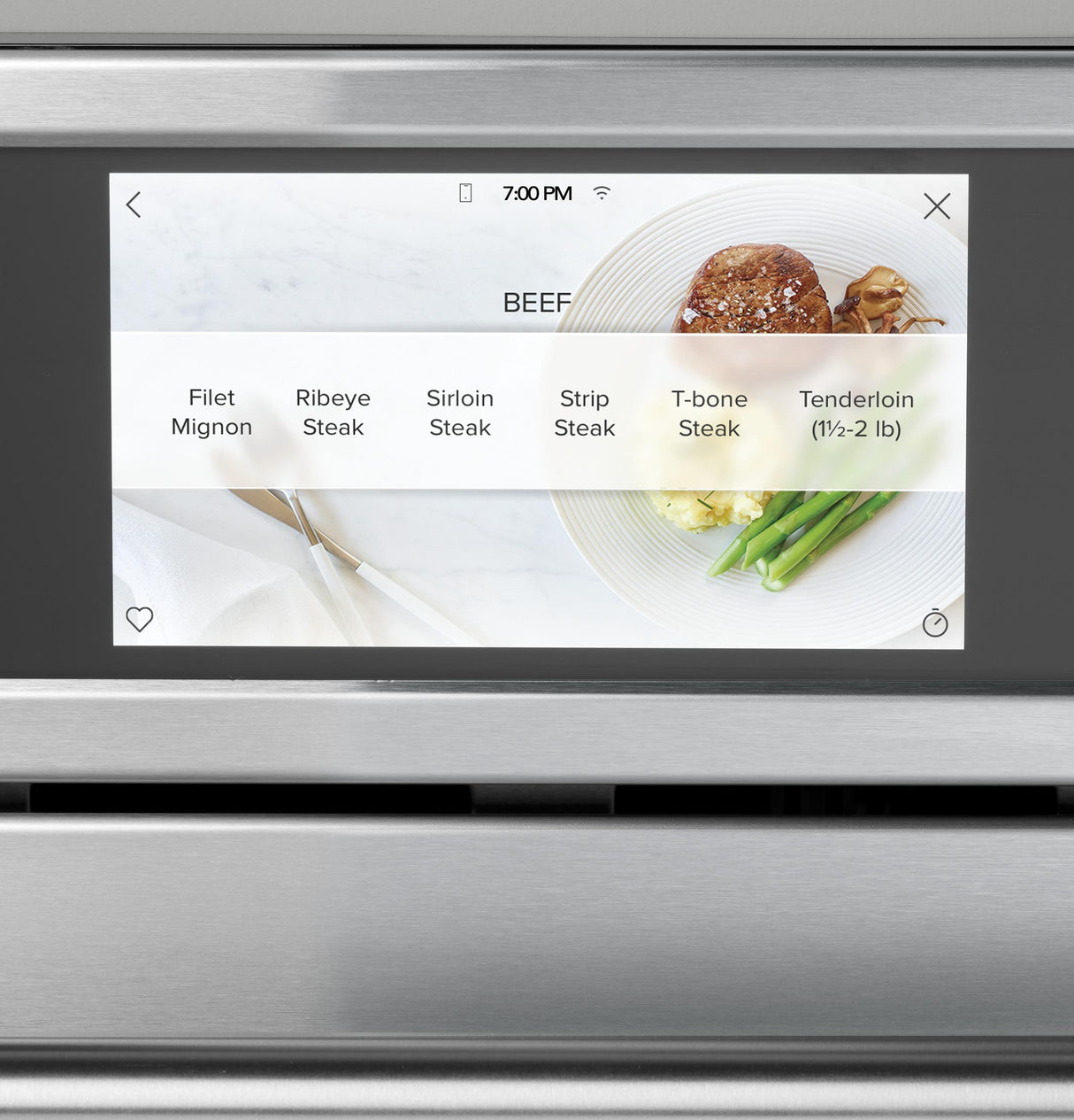 CAF(EBACK)™ 30" Smart Five in One Wall Oven with 240V Advantium® Technology