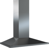 Anzio, Wall, 30", Blk SS, 600 CFM, ACT, LED