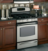 GE Profile™ 30" Free-Standing Double Oven Range