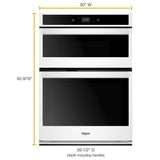 6.4 cu. ft. Smart Combination Wall Oven with Touchscreen
