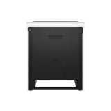 Forno Leonardo Espresso 30-Inch White Electric Range, True Convection, Energy Efficient