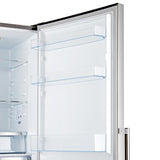 Forno Guardia 24-Inch Bottom Freezer Refrigerator, Right Swing, 10.8 cu.ft, ENERGY STAR Certified
