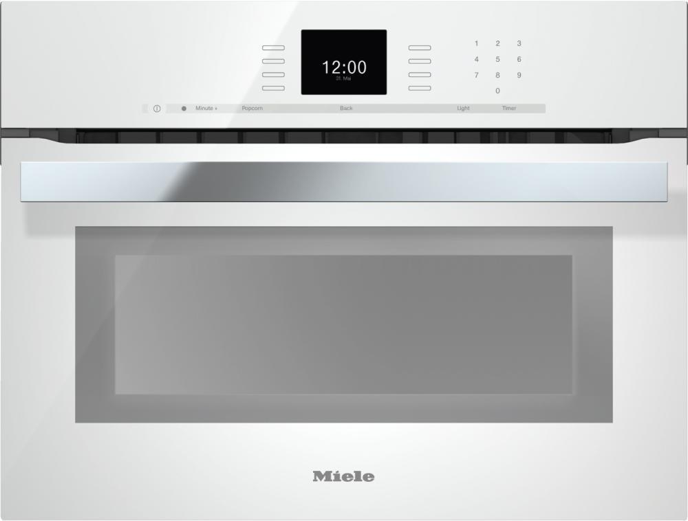 24" H 6600 BM PureLine Brilliant White SensorTronic Speed Oven