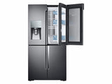 28 cu. ft. Food Showcase 4-Door Flex™ Refrigerator with FlexZone™ in Black Stainless Steel