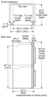 Benchmark™ Double Wall Oven 30''