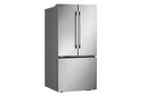 25 cu.ft. 3-Door French Door Refrigerator with Hybrid Handle Design