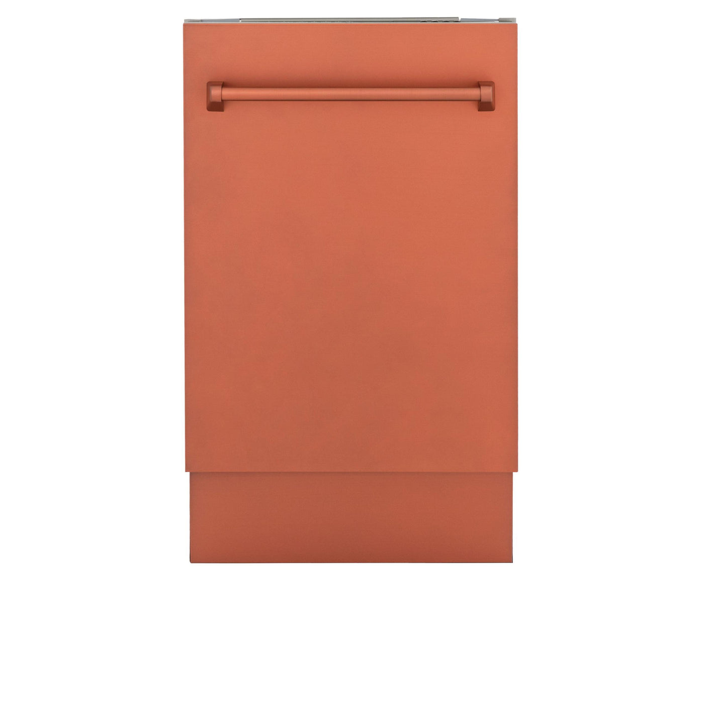 ZLINE 18" Tallac Series 3rd Rack Top Control Dishwasher with Traditional Handle, 51dBa [Color: Copper]
