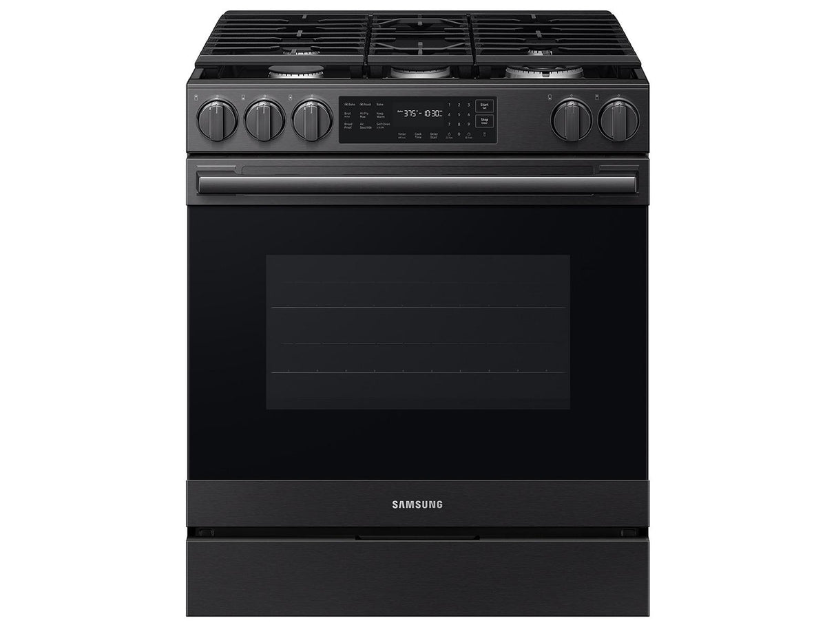 Bespoke Smart Slide-in Gas Range Pro Style Design  Air Fry Max  True Convection