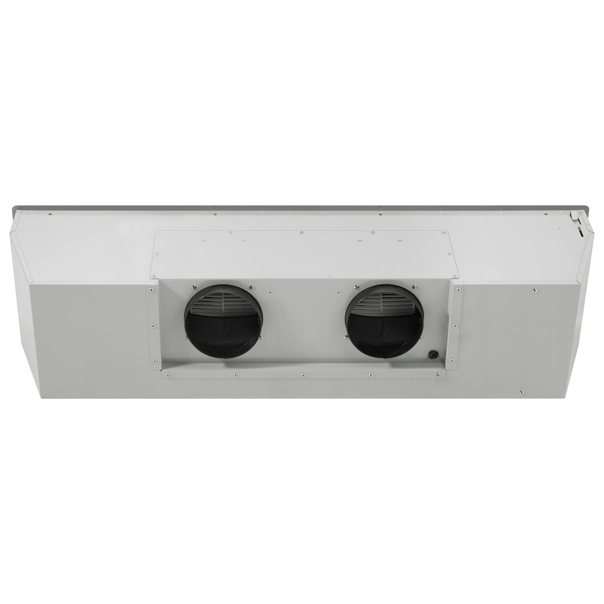 Forno Frassanito 48-Inch Recessed Range Hood, Stainless Steel Baffle Filters, LED Lighting