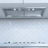 27" CCC 600/395 CFM Insert For Custom Built Hood Italian Made, Stainless