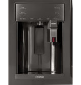 GE Profile™ Series ENERGY STAR® 22.2 Cu. Ft. Counter-Depth French-Door Refrigerator with Keurig® K-Cup® Brewing System