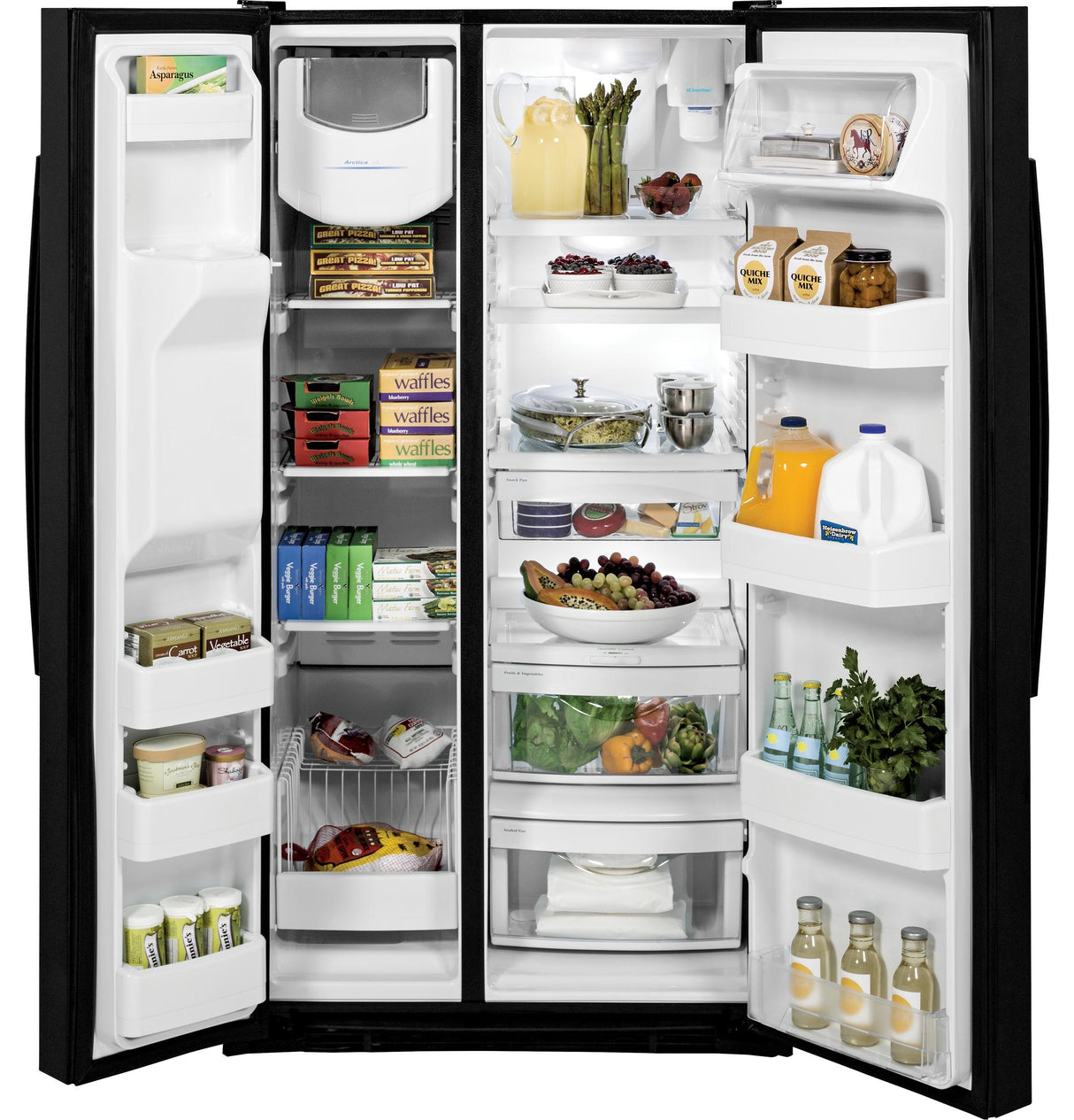GE® ENERGY STAR® 25.3 Cu. Ft. Side-By-Side Refrigerator