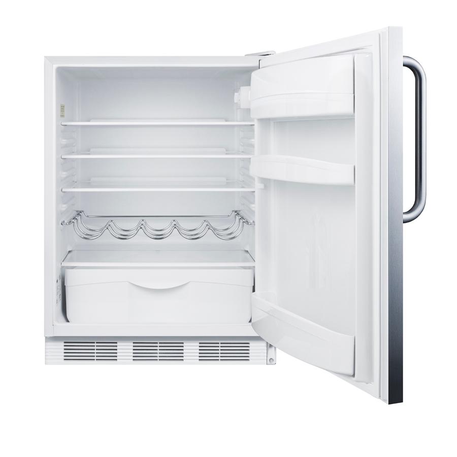 24" Wide All-refrigerator, ADA Compliant