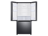 19.5 cu. ft. Smart 3-Door French Door Refrigerator in Black Stainless Steel