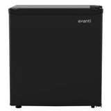 Avanti 1.6 Cu. Ft. Compact Refrigerator with Auto-Defrost, in Black (AVAR16F1B)