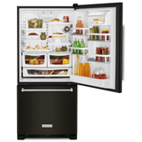 19 cu. ft. 30-Inch Width Full Depth Non Dispense Bottom Mount Refrigerator