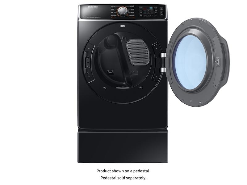 9.5 cu. ft. Electric Dryer in Black Stainless Steel