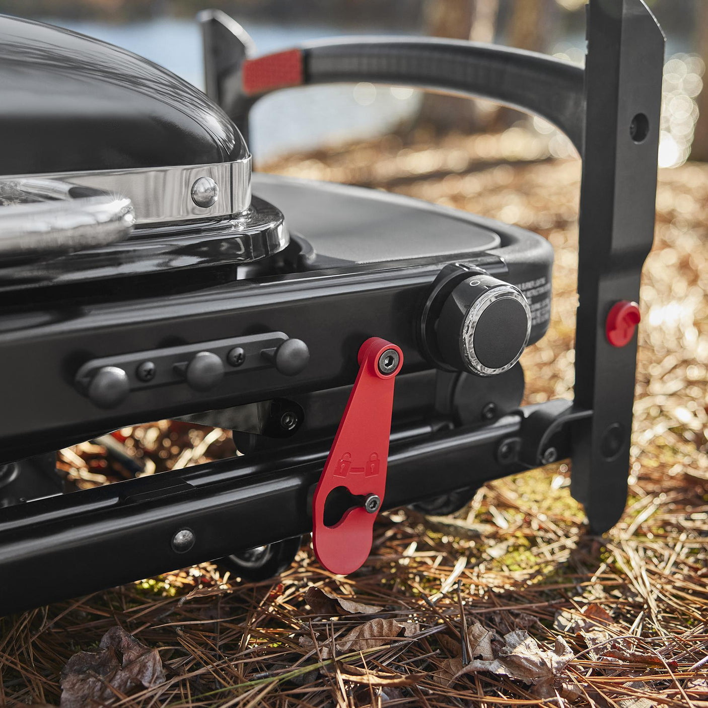 Weber Traveler® Compact Portable Gas Grill - Black