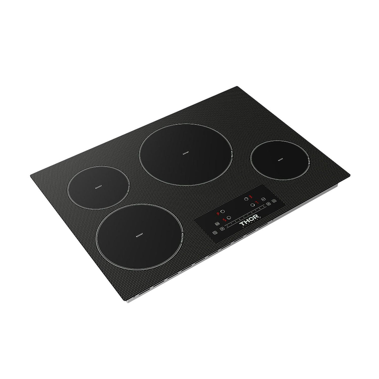 30 Inch 4-element Induction Cooktop In Black With Touch Controls