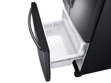 18 cu. ft. Counter Depth French Door Refrigerator in Black Stainless Steel