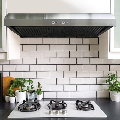 30" 400 CFM Under Cabinet Range Hood Stainless