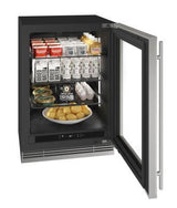 Urre324 24" Refrigerator With Stainless Frame Finish (115 V/60 Hz)