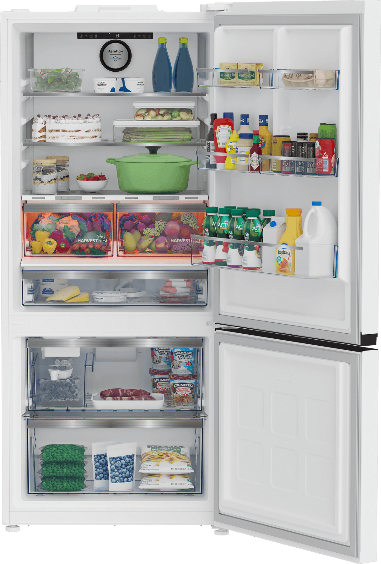 30" Bottom Freezer Refrigerator