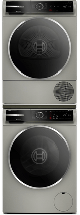 800 Series Compact Washer , Pearl Steel