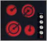 24" 4-Burner KM 5621 Electric Cooktop - Ceran® Glass Electric Cooktop (240V)